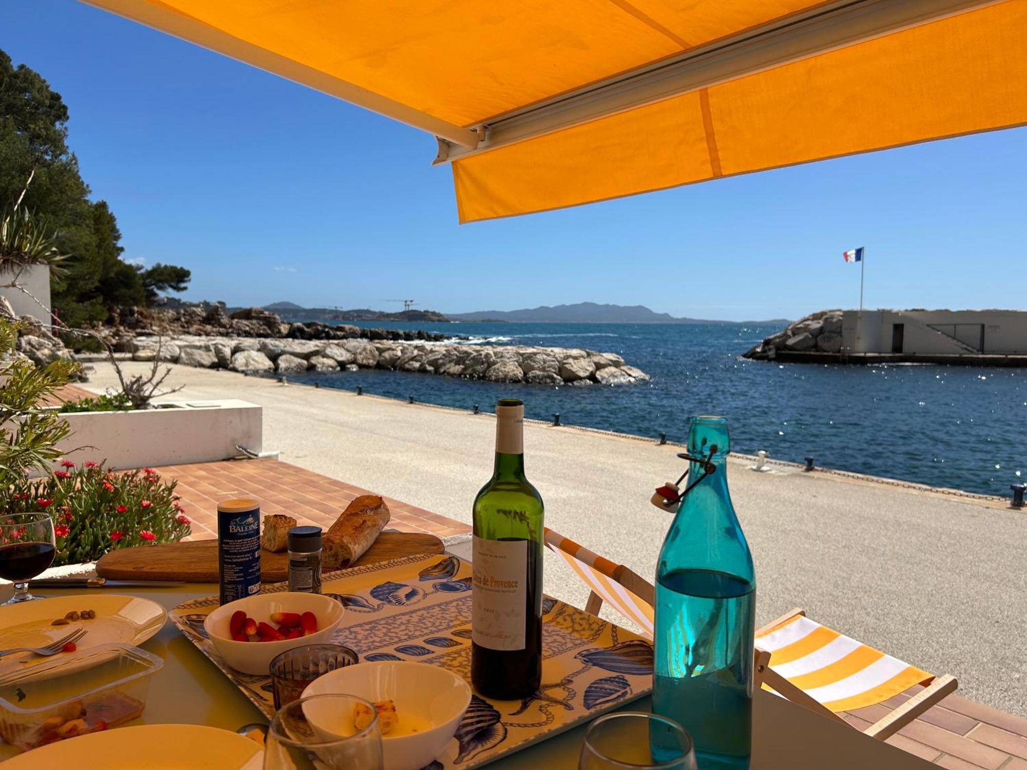 Horizon Bleu Bandol : Appartement Pieds Dans L'Eau 외부 사진