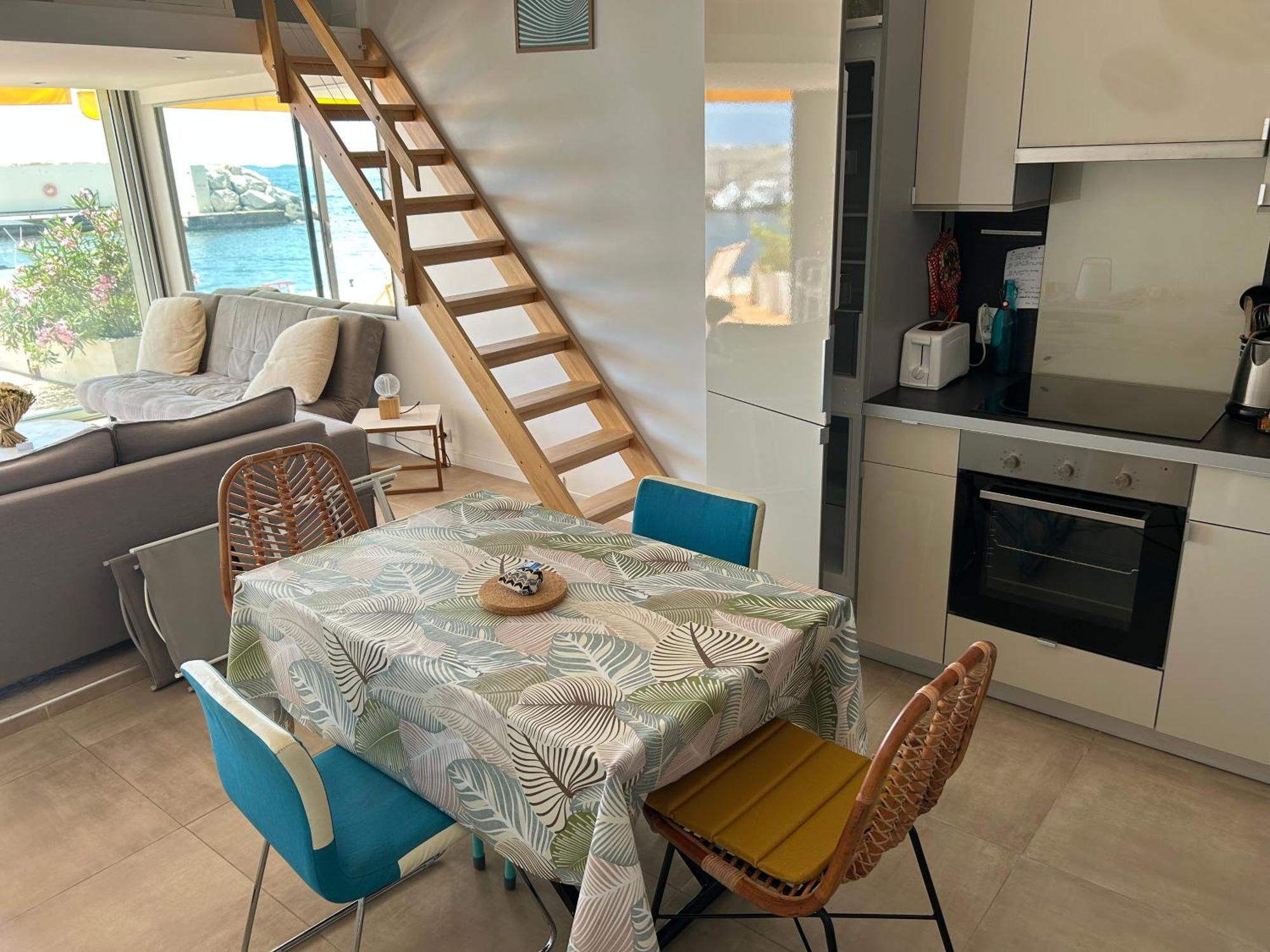 Horizon Bleu Bandol : Appartement Pieds Dans L'Eau 외부 사진